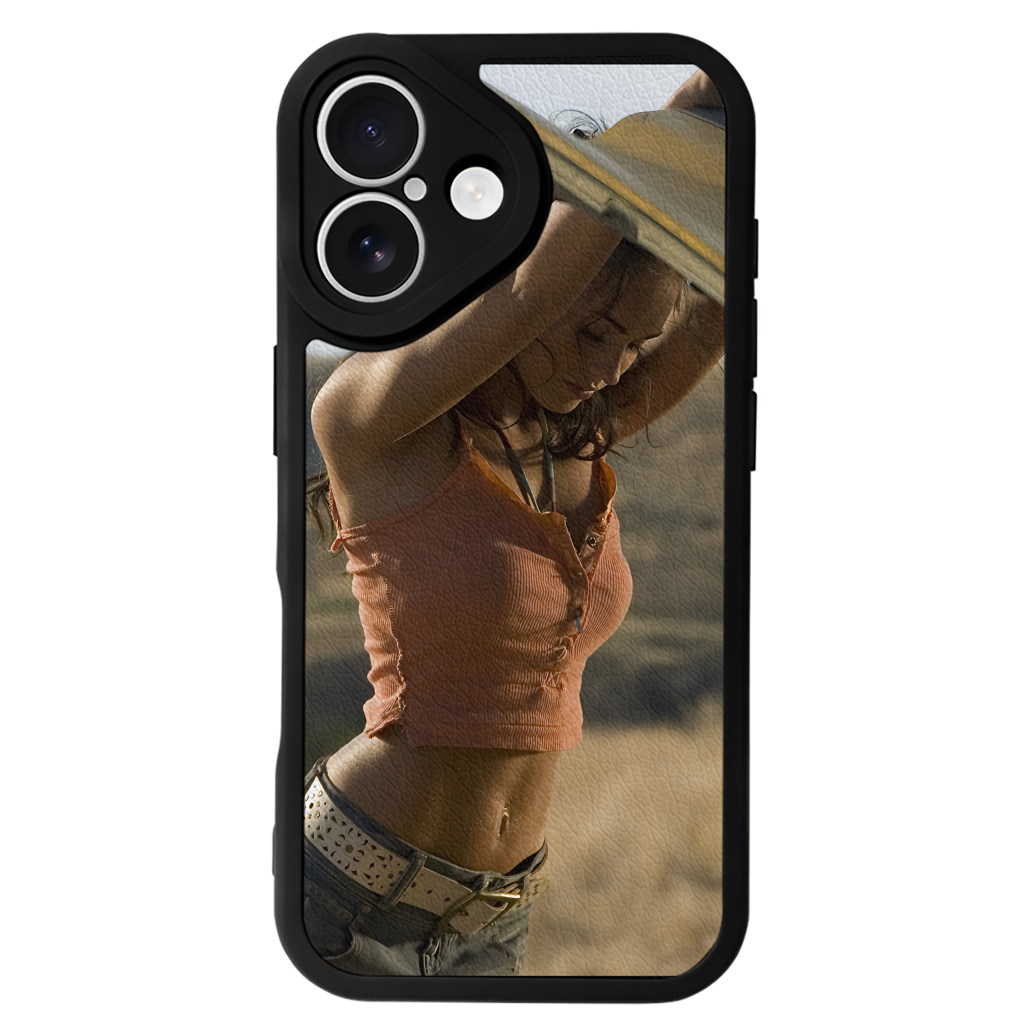 （画像用） Transformers トランスフォーマー 【iPhone 16シリーズ対応】シリコンスマホケース（レザー調） 材質：シリコン